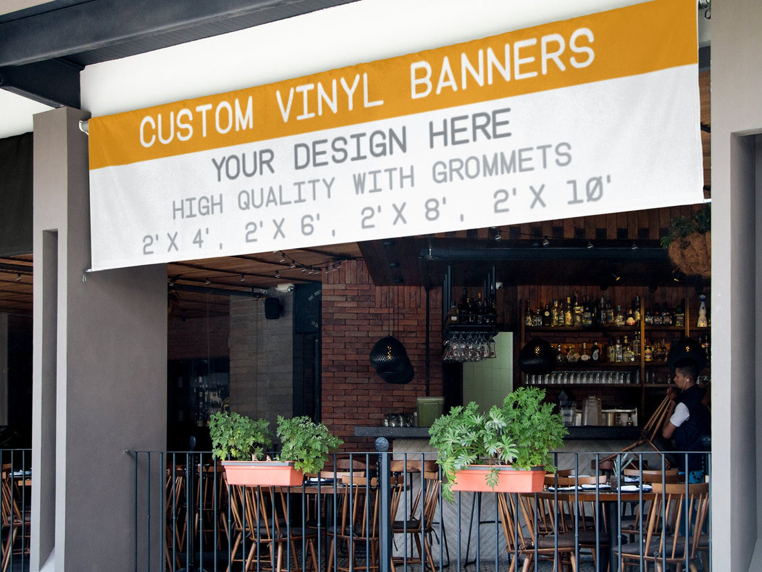 Custom Printed Vinyl Banners for businesses, birthdays, parties, shows, events, weddings, wall art