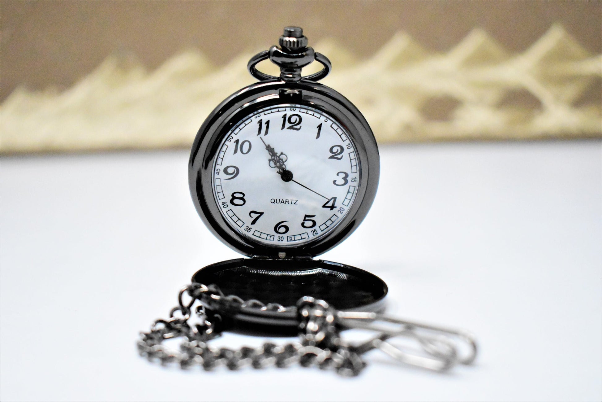 Personalized Pocket Watch - Mother's day gift, unique gift for dad, personalized watch gift, Graduation gift, custom engraving