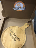 Personalized Pizza Serving Board - Cutting Board - Unique Gift, Dad / Mom, Personalized Gift For Him or Her, Laser Engraved, Mother's Day